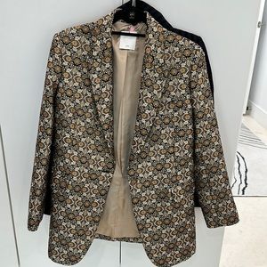 SANDRO Gold Blazer